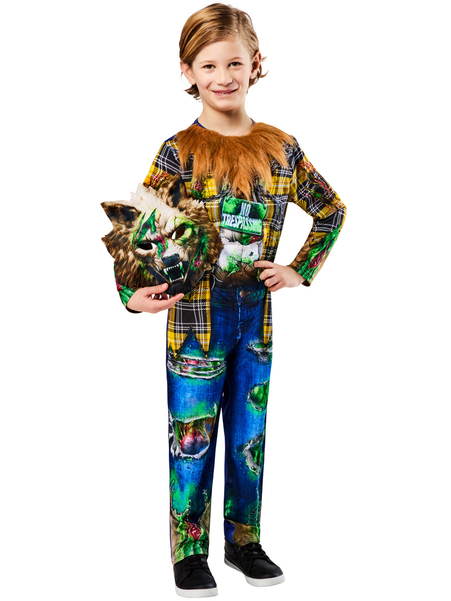 Teen Box Toxic Werewolf Halloween Costume - Alternative Image 1