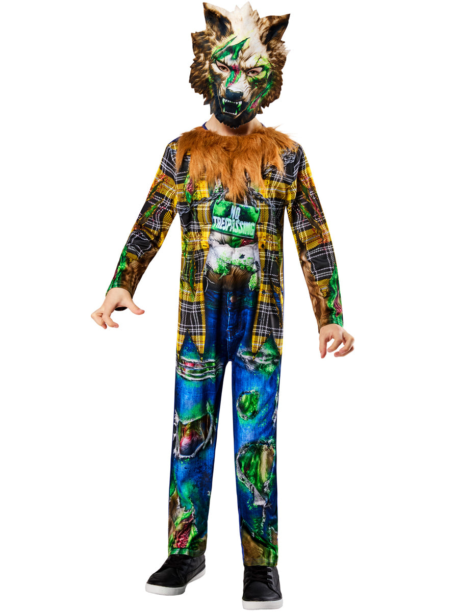 Teen Box Toxic Werewolf Halloween Costume - Alternative Image 2