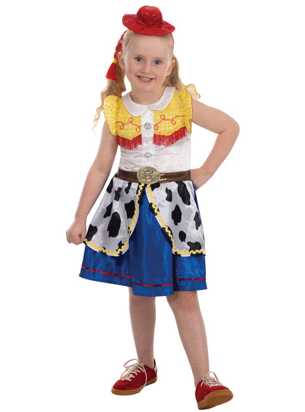 Toy Story Jessie Girls Deluxe Cowgirl Costume - Main Image