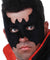 Men's Black Velvet Simple Batman Masquerade Mask