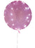 Image of Transparent Pastel Pink 40cm Light Up Bubble Balloons