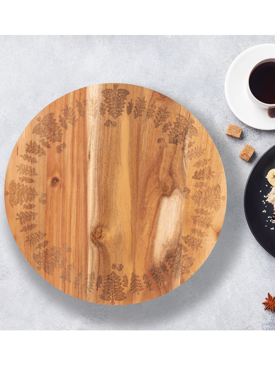 Tree Print 18 Inch Lazy Susan - Alternate Image