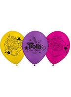 Image of Trolls 3 Band Together 6 Pack Printed 30cm Latex Balloons