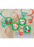 Image Of Tropical Jungle Hanging Spirals Party Decoration