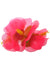 Image of Hawaiian Pink Hibiscus Flower Hair Clip Costume Accessory - Main Image