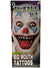 Tinsley Transfers Evil Clown Grin Face Tattoo Kit with Makeup - Main Image
