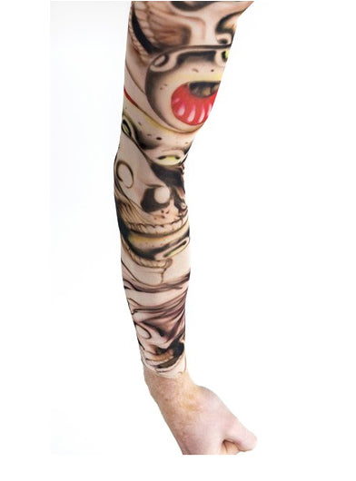 Unicorn Adults Single Costume Tattoo Sleeve - Main Image