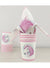 Image of Unicorn Pink and White Pack of 12 Paper Party Cups