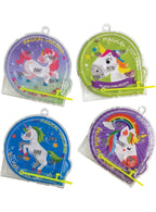 Image of Unicorn Mini Pin Ball Games 4 Pack Party Favours
