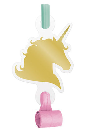 Unicorn Sparkle 8 Pack Party Favour Blowouts – Main Image