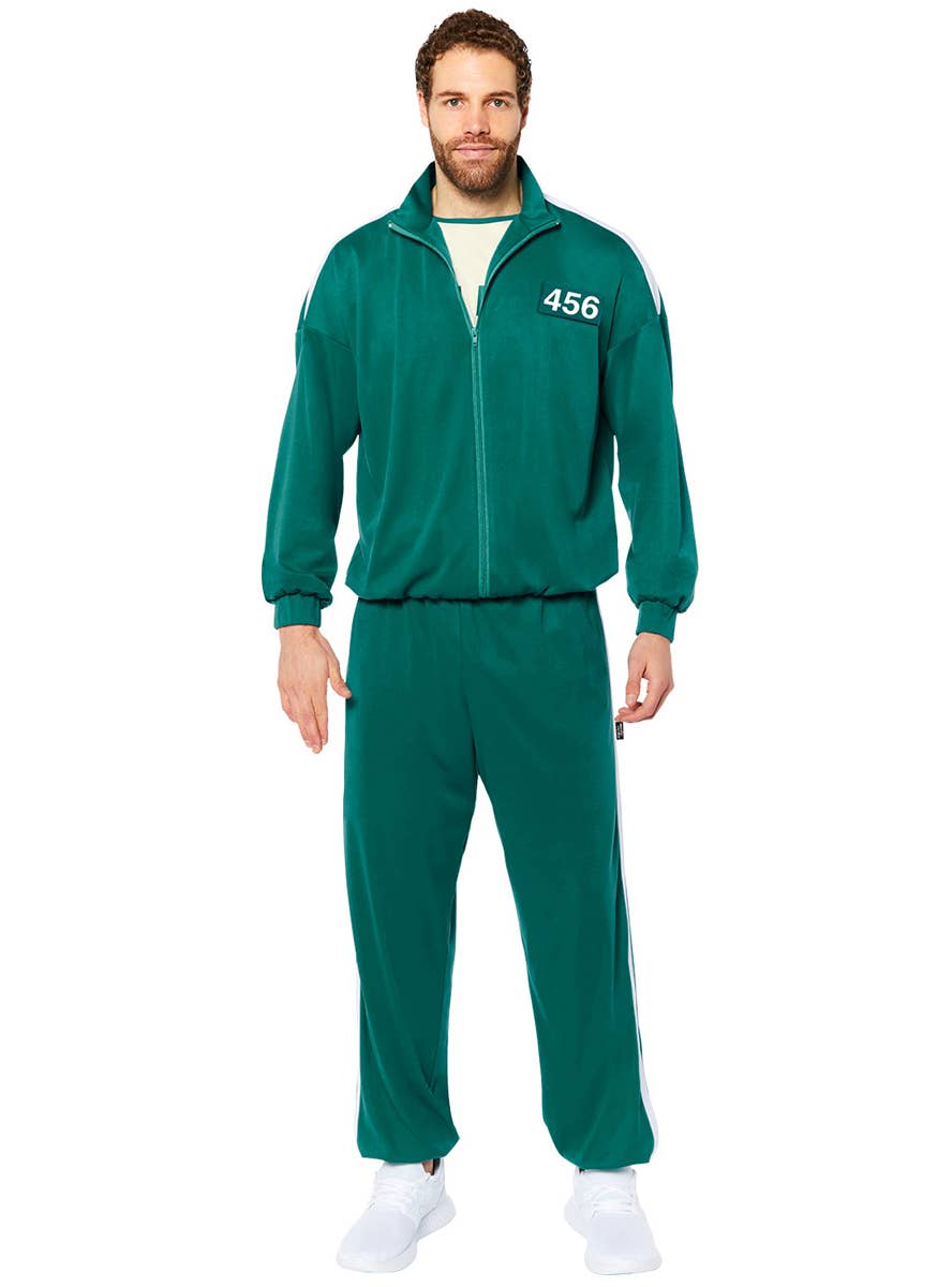 Tracksuit Costom Adults Player 456 Squid Game Tracksuit | Squid Game Costume