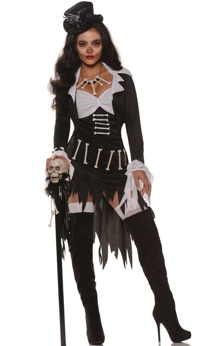 Women's Sexy Voodoo Queen Halloween Costume Main Image