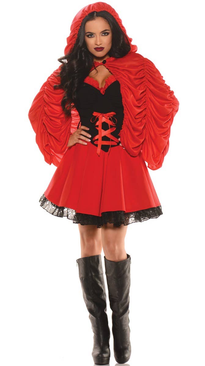 Womens Sexy Little Red Riding Hood Costume - Main Image