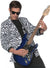 Image of 1980s Zebra Print Plus Size Mens Costume Jacket