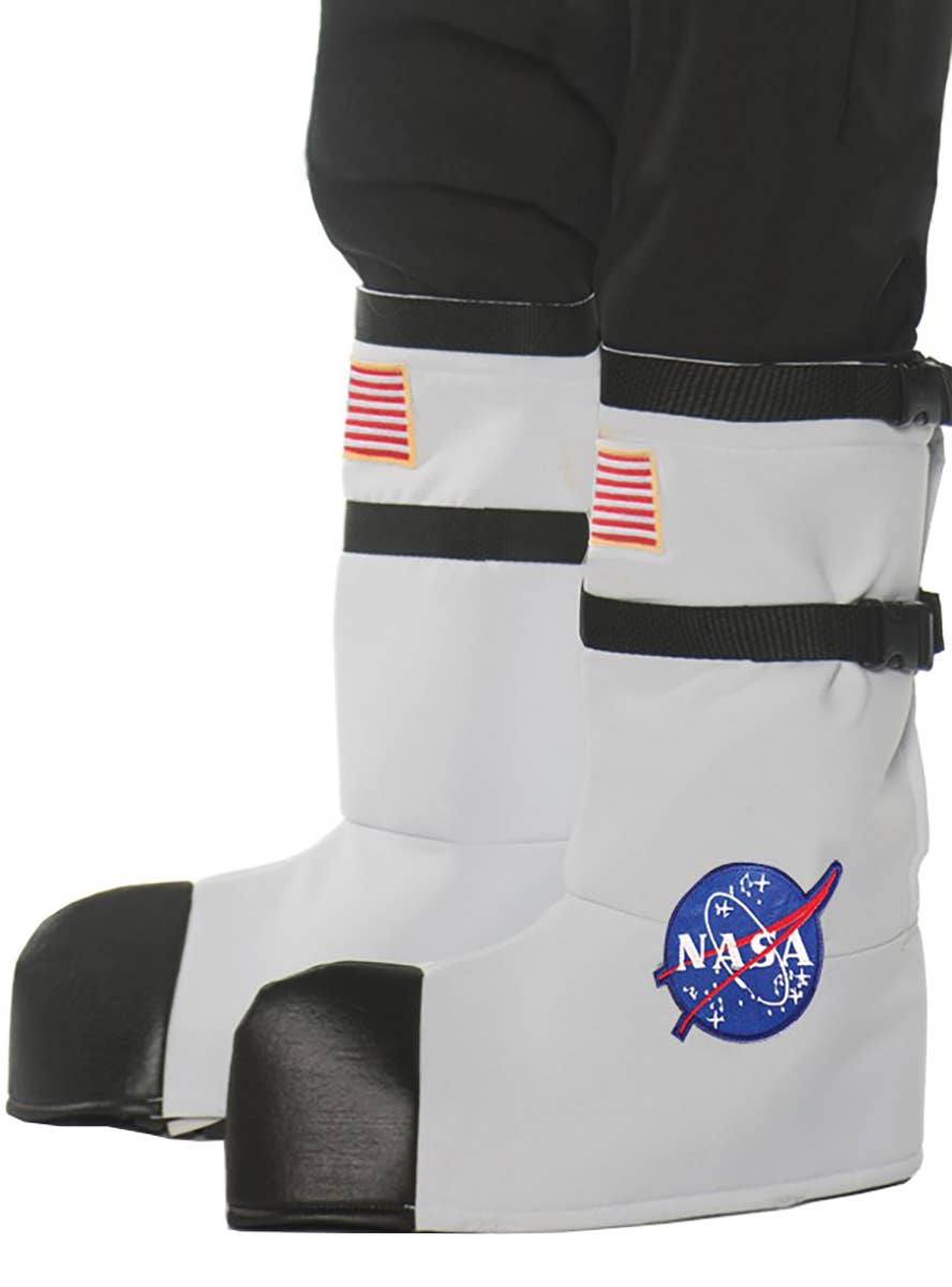 Deluxe White NASA Astronaut Boot Covers