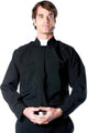 Image of Men's Religious Priest Deluxe Costume Shirt