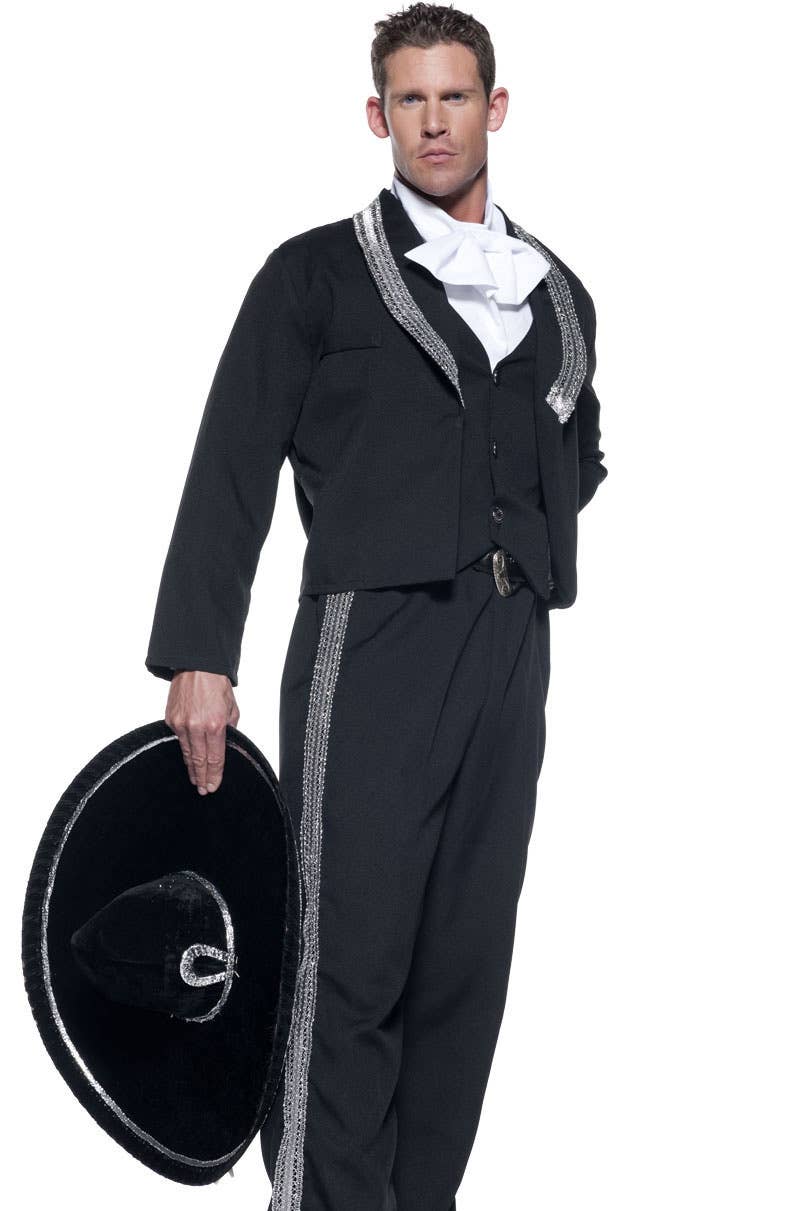 Men's Mariachi Deluxe Mexican Fancy Dress Costume Alternative