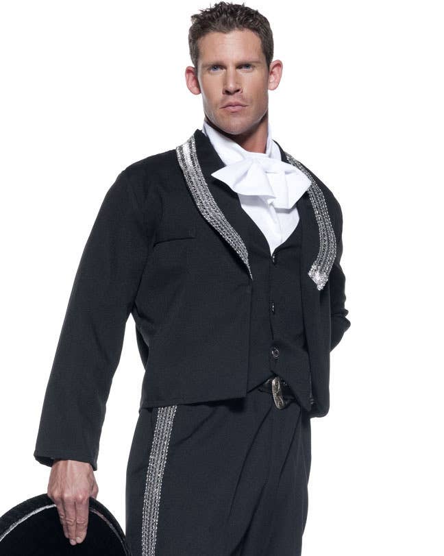 Men's Mariachi Deluxe Mexican Fancy Dress Costume AClose
