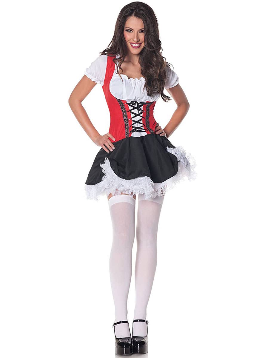 Image of Womens Beer Maiden Oktoberfest Sexy Costume 
