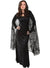 Women's Sheer Black Spiderweb Costume Cape