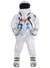 Mens Super Deluxe Plus Size White Astronaut Costume - Main Image