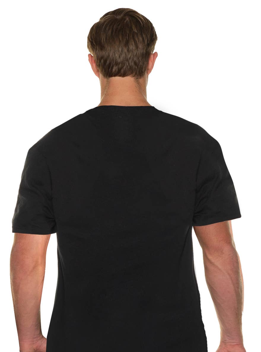 Men's I Love The 80s Print Costume Shirt - Back Image