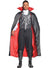Adult's Reversible Black and Red Vampire Cape
