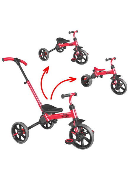 Velo Flippa Red 4 In 1 Trike For Children - Main Image