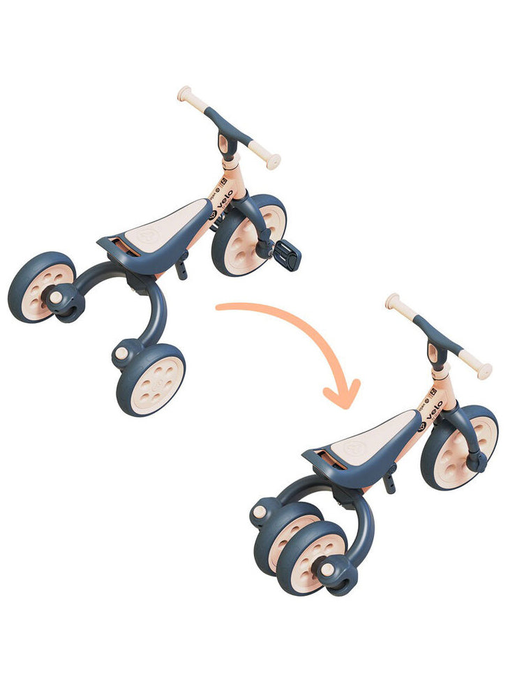 Velo Peach Colour 2 In 1 Trike For Children - Main Image
