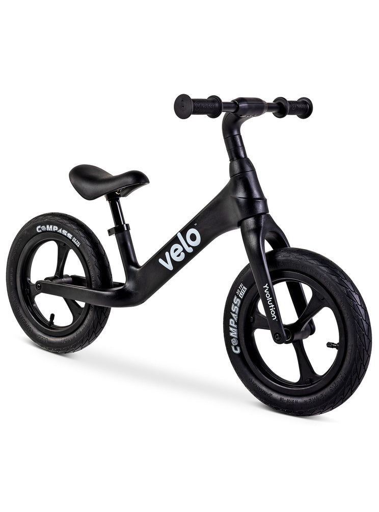 Velo Pro Lightweight Black Balance Bike For Children - Main Image