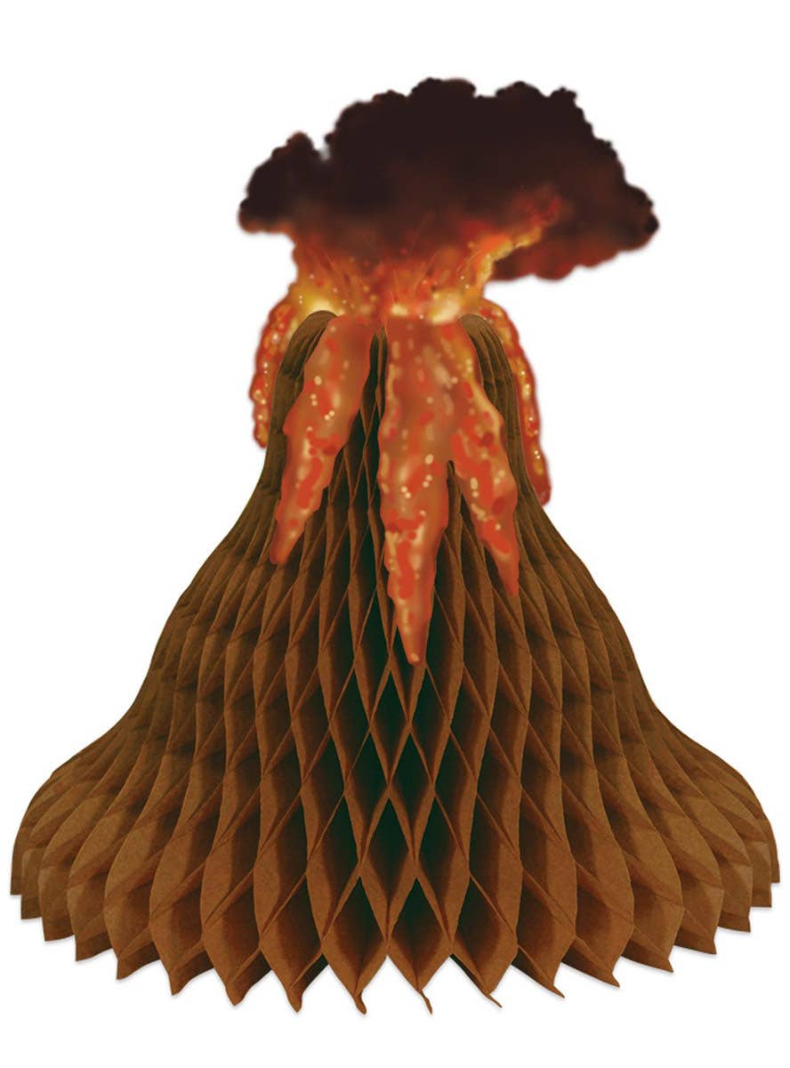 Image of Volcano Eruption Table Centrepiece Decoration - Main Image