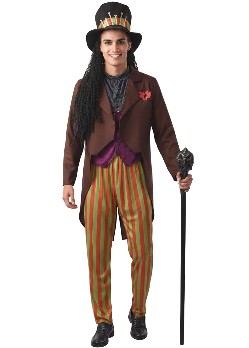 Voodoo Witch Doctor Men's Halloween Costume - Main Image