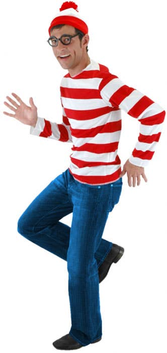 Where's Wally Men's Costume Kit