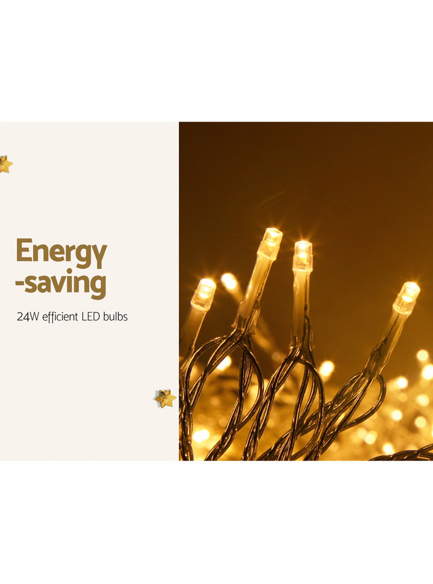 Warm White 50 Metre Fairy Christmas Lights - Information Image 1