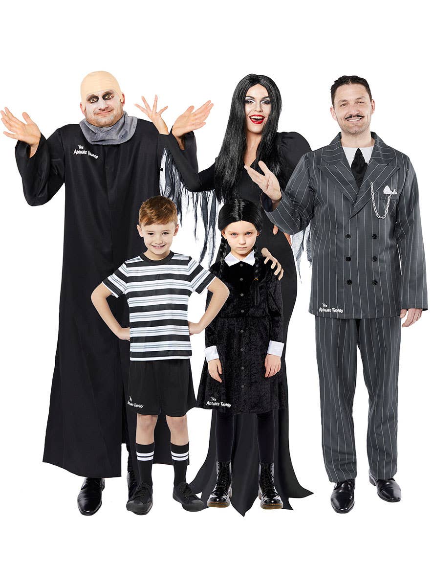 Image of Wednesday Addams Toddler Girls Halloween Costume - Alternate Image