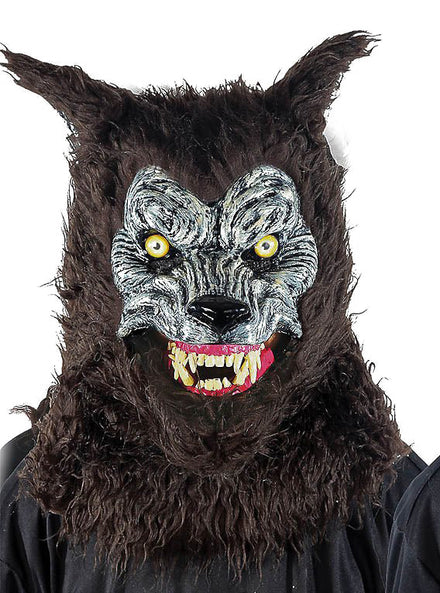 Werewolf Deluxe Adults Animated Halloween Costume Mask - Main Image