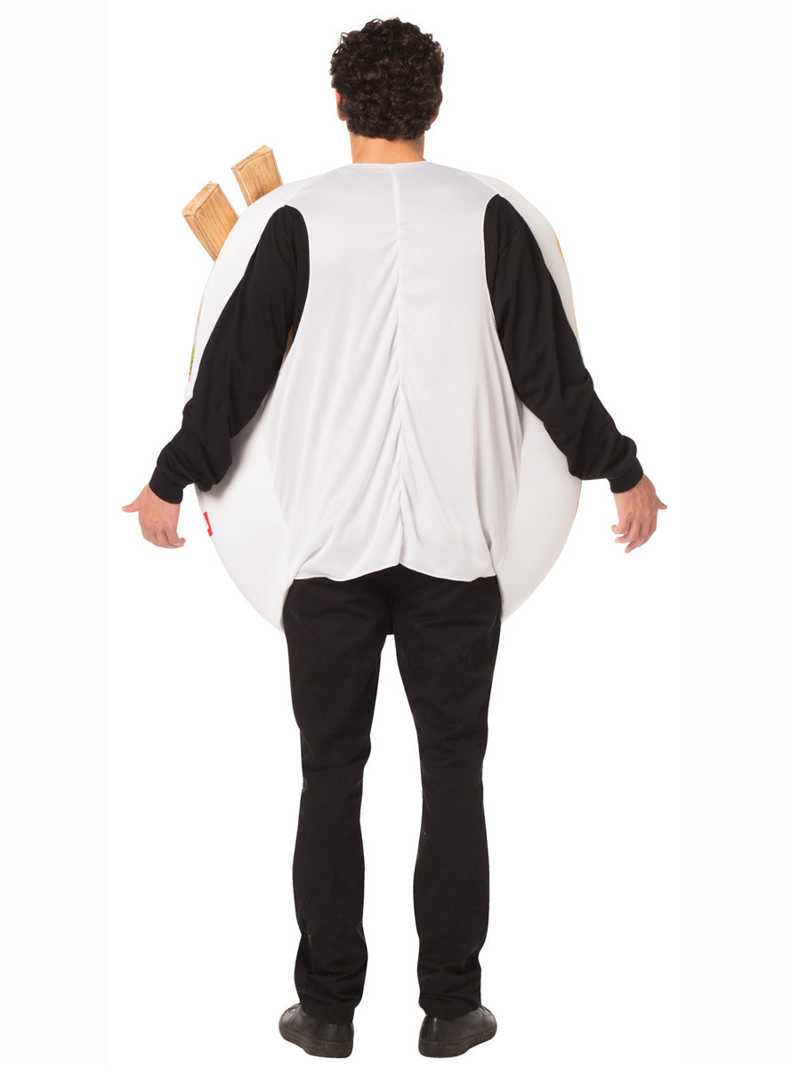 What the Pho Novelty Adults Noodle Bowl Costume - Back Image