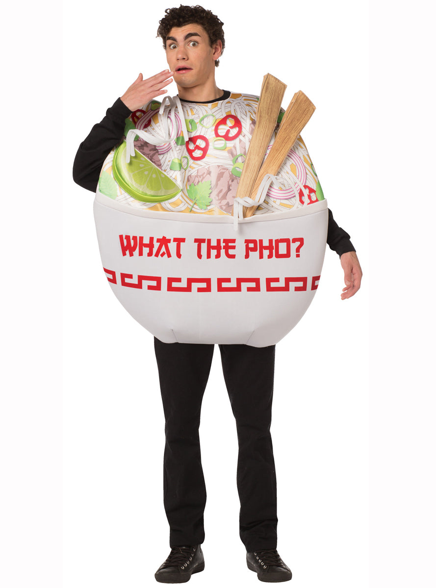 What the Pho Novelty Adults Noodle Bowl Costume - Main Image