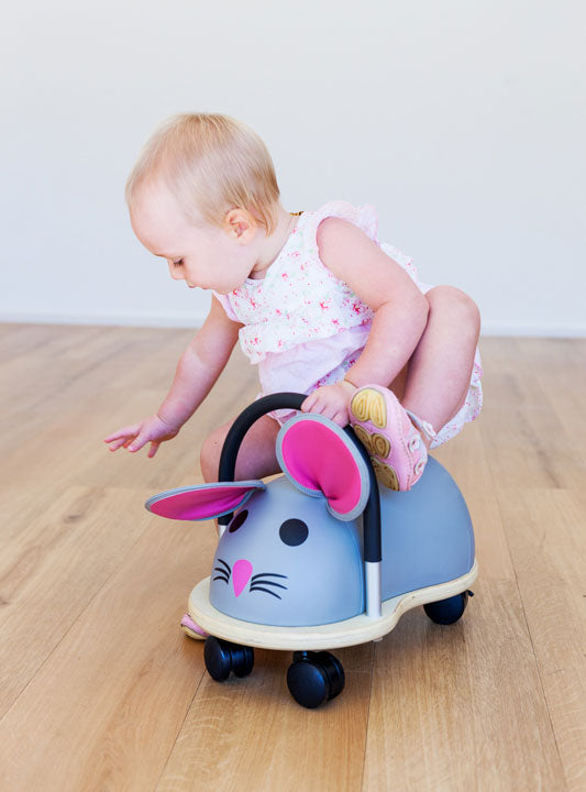 Wheely Bugs Kids Small Mouse Ride On - Lifestyle Image 1