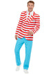 Image of Where's Wally Deluxe Suit Men's Costume - Front Image