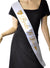 Image of Glittery Gold and White Bride to Be Hen's Party Sash - Main Image