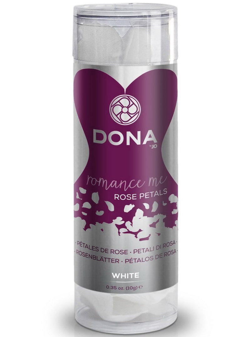 White Faux Rose Petals