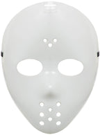 Image of Classic White Jason Style Hockey Mask