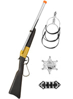 Image of Western Cowboy 4 Piece Accessory Set with Rifle