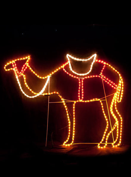 Wiseman Camel LED Rope Light Christmas Nativity Decoration