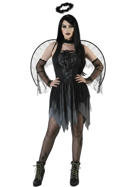 Broken Fallen Angel Women's Halloween Costume - Main Image