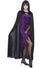 Image of Long Black Hooded Women's Halloween Costume Cape