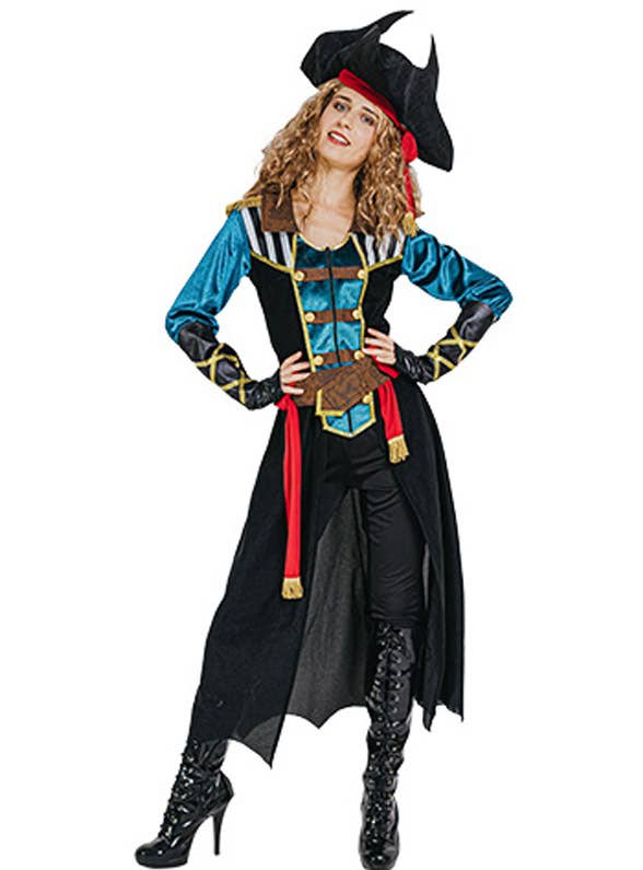 Womens High Seas Pirate Dress Up Costume