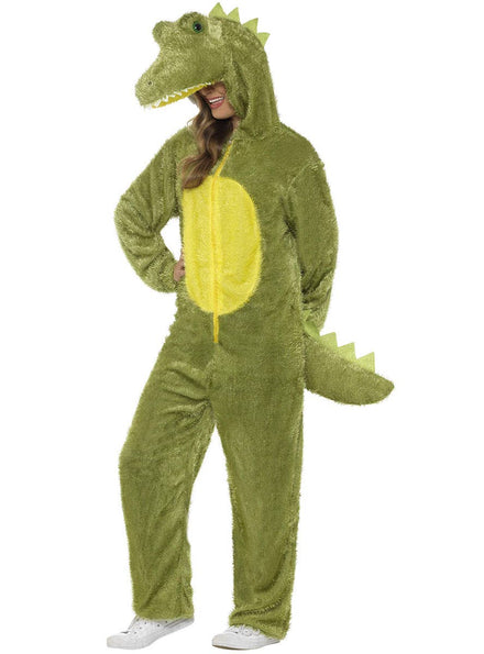 Image of Crocodile Women's Animal Costume Onesie  - Front Image