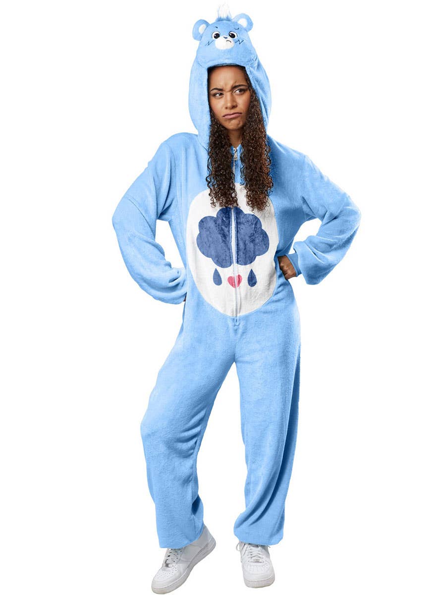 Womens Blue Grumpy Bear Carebear Costume womens-blue-grumpy-bear-carebear-costume